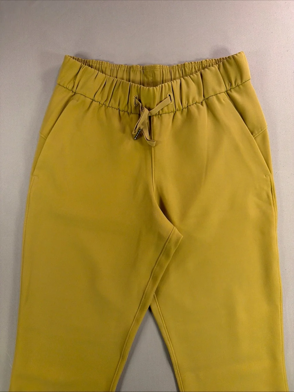 lululemon athletica Mustard Yellow Jogger Trousers